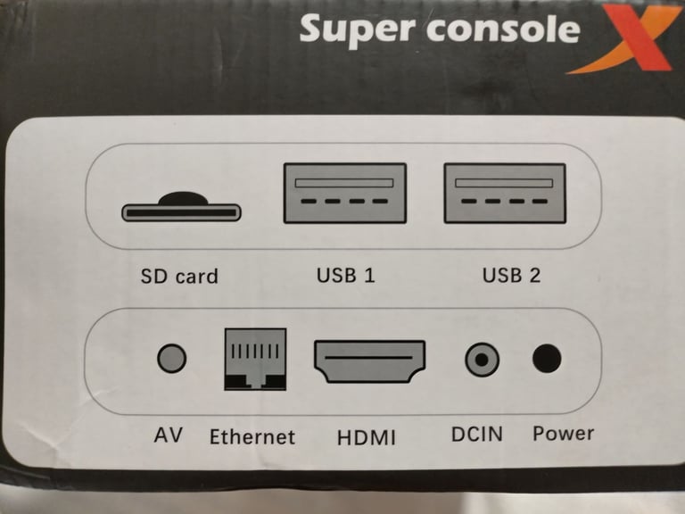 Retro games console with 41000+ games