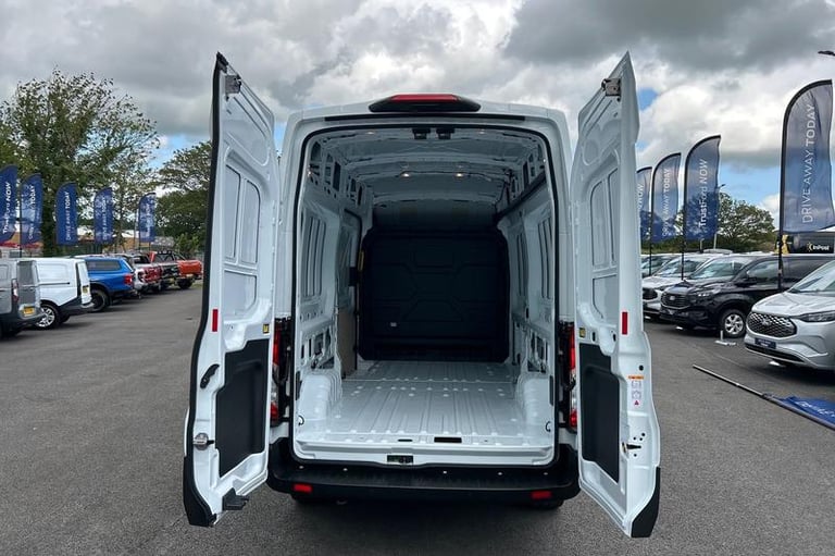 2024 Ford Transit 350 Leader L3 H3 LWB High Roof RWD 2.0 EcoBlue 130ps, COLLISTION MITIGATION Pan...