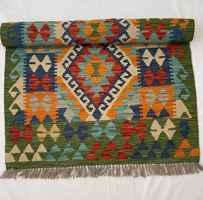 Handmade Afghan kilim rug