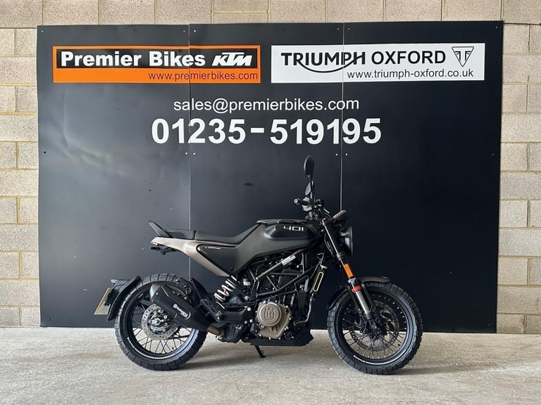 image for STUNNING ONE OWNER 2023/23 HUSQVARNA SVARTPILEN 401 MOTORYCYCLE