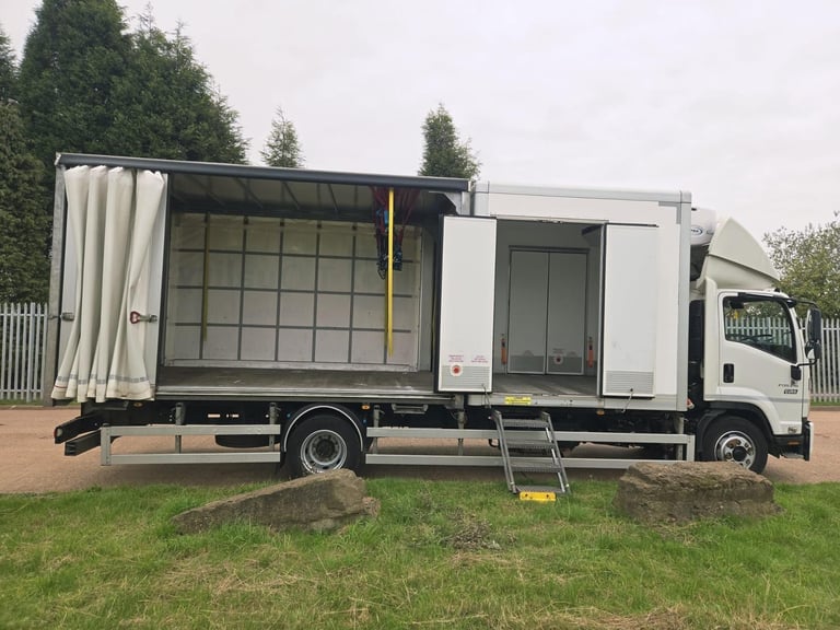 ISUZU FORWARD F135 240 13.5 TON FRIDGE / CURTAINSIDER, EURO 6, CARRIER SUPRA 550