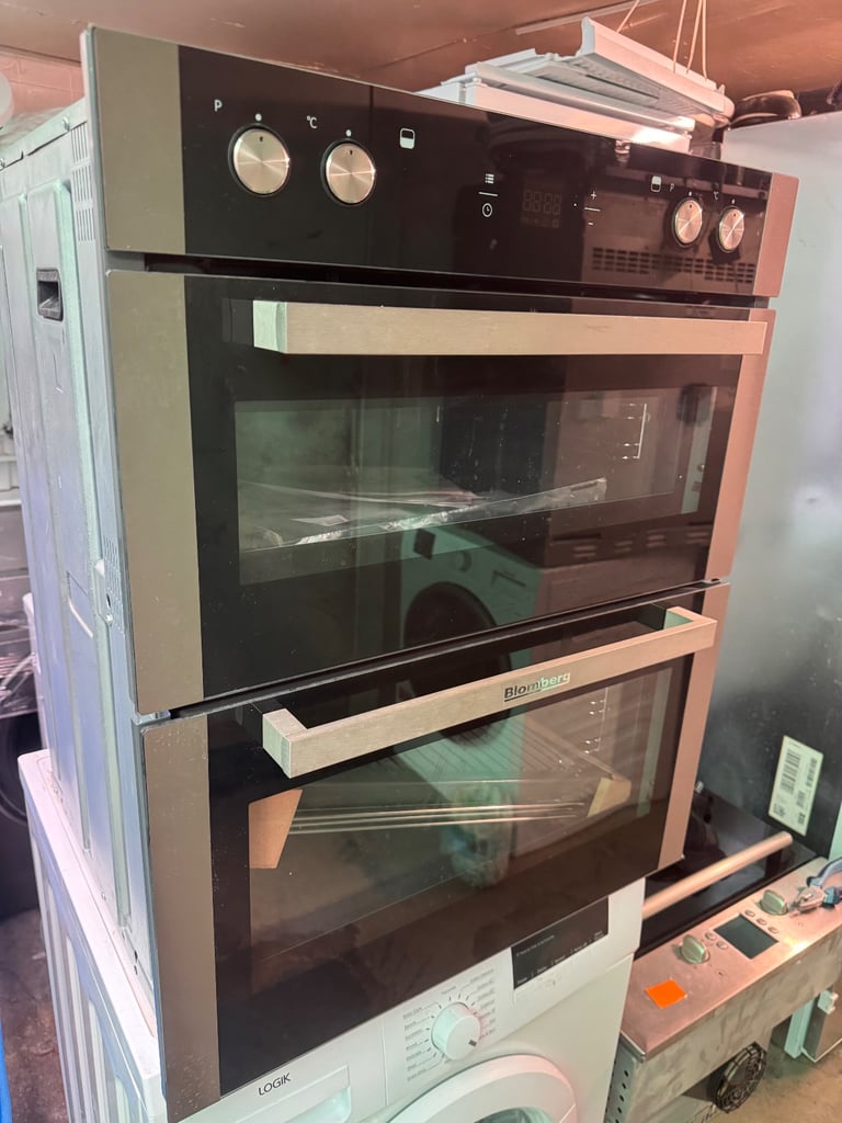 Bloomberg built in double oven 70cm tall