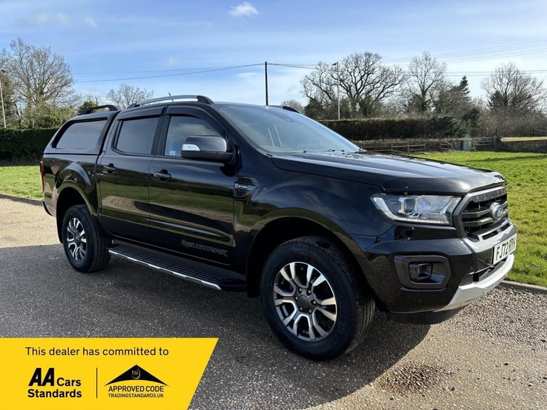 image for 2022 Ford Ranger 2.0 EcoBlue Wildtrak Auto 4WD Euro 6 (s/s) 4dr PICK UP Diesel Automatic