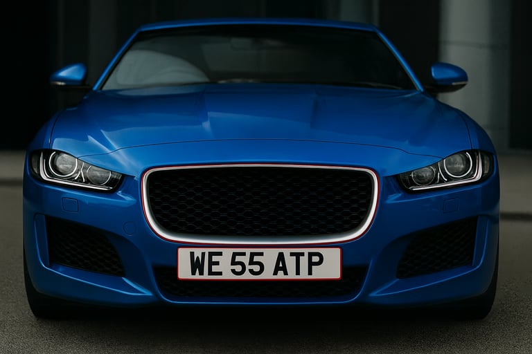 image for ⚽ Glasgow Rangers Private Plates – 'WE55 ATP' and 'WE66 ATP'