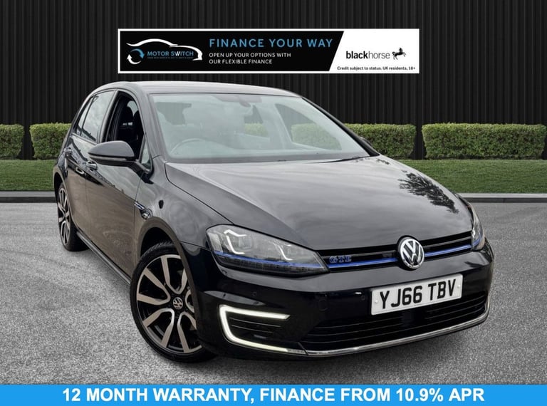 image for 2016 66 VOLKSWAGEN GOLF 1.4 TSI GTE NAV HATCHBACK 5DR PETROL PLUG-IN HYBRID DSG 
