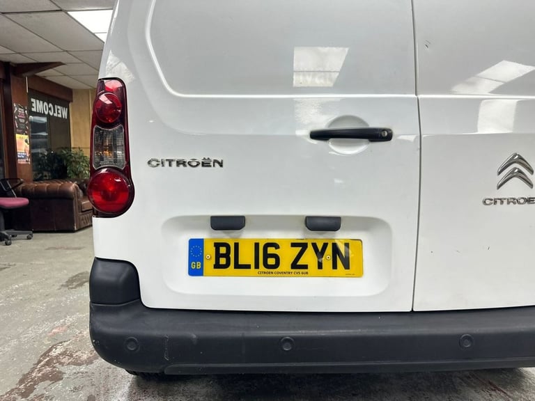 2016 Citroen Berlingo 1.6 HDi 625 Enterprise Panel Van 5dr Diesel Manual L1 (131 g/km, 75 bhp) PA...