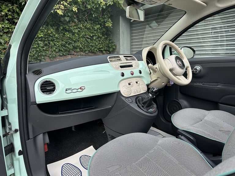 2015 Fiat 500C TwinAir Lounge Convertible Petrol Manual