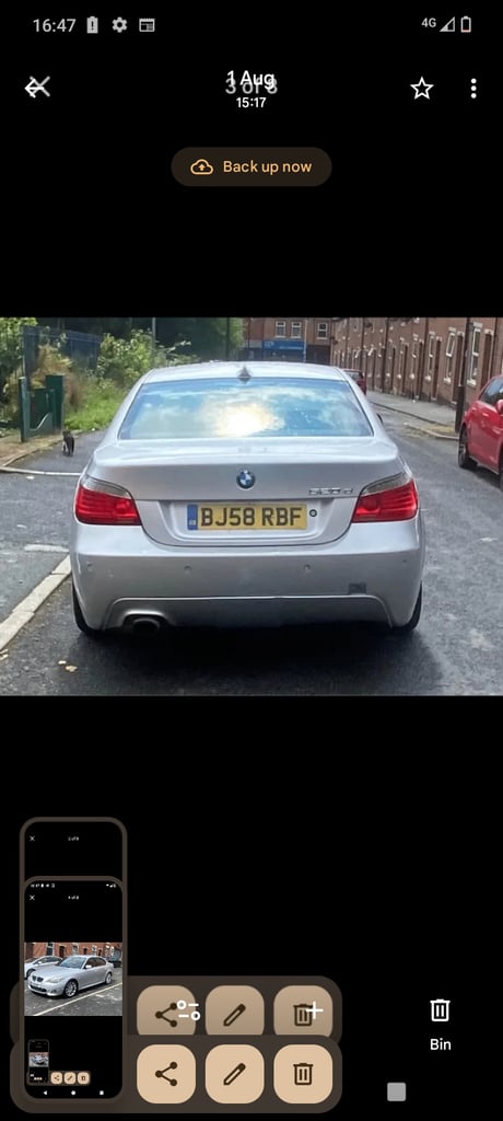 BMW, 5 SERIES, Saloon, 2008, Semi-Auto, 1995 (cc), 4 doors