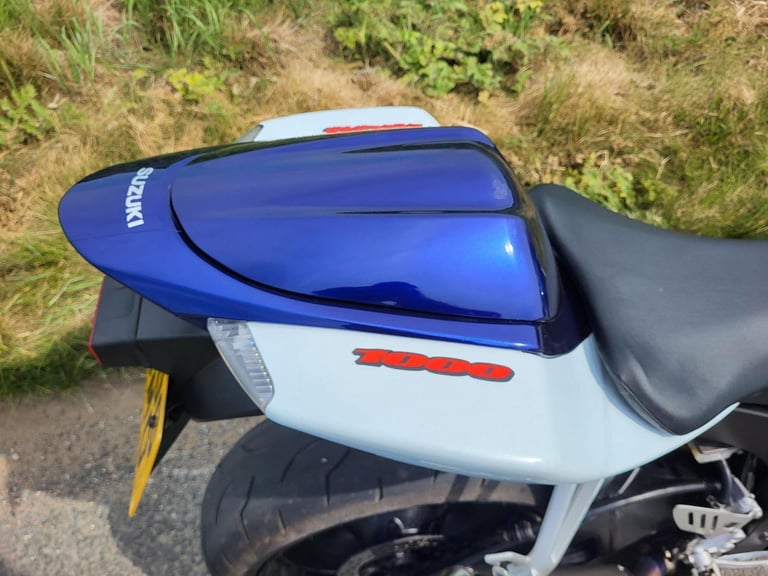 2006 06 SUZUKI GSXR 1000 K6 GSXR1000 SUPERBIKE CLASSIC SPORTS BLUE  WHITE