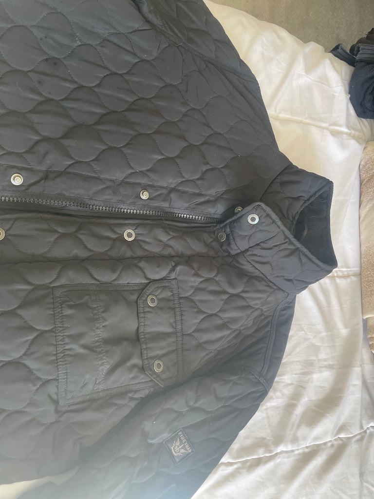 Firetrap Black Padded Jacket 