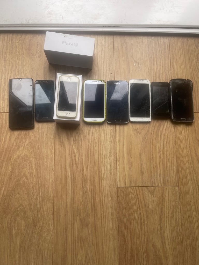 Samsung / Iphone SE ( parts or repair not working 