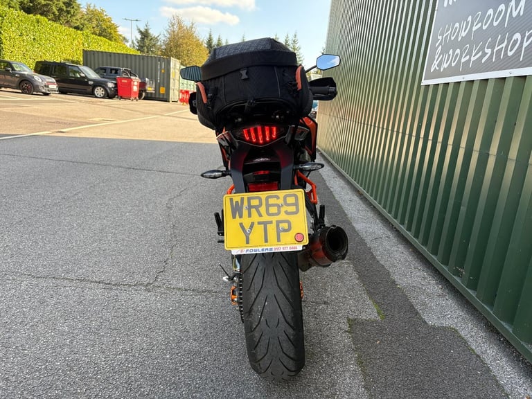 KTM 1290 Superduke GT 2019 One Owner 3400 Miles Full KTM History Many Extras 
