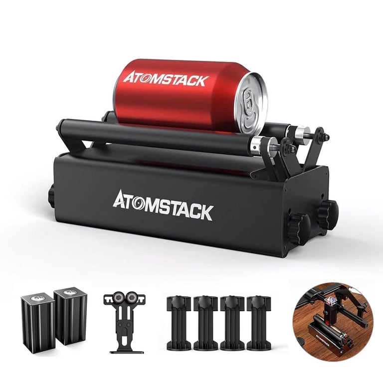 ATOMSTACK A20 PRO LASER ENGRAVER + EXTRAS
