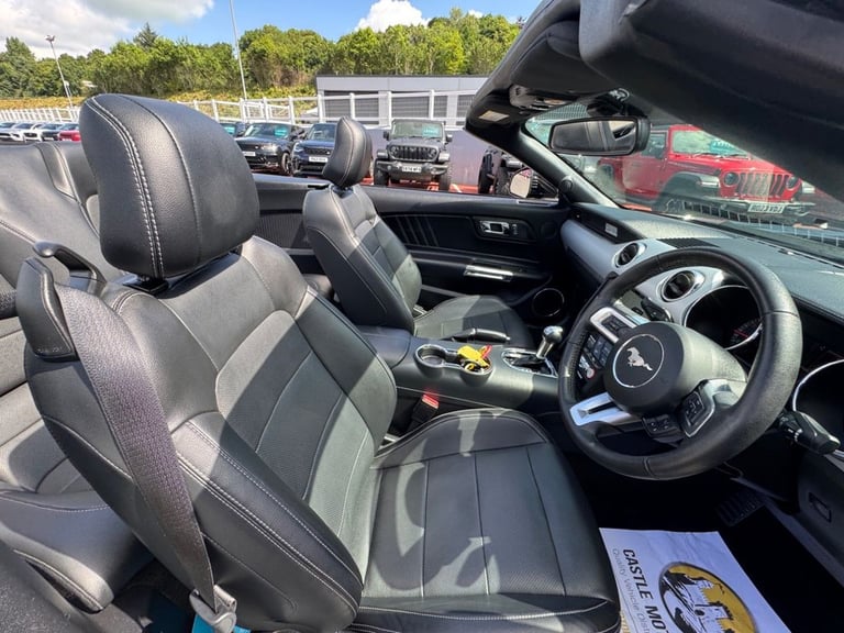 2017 17 FORD MUSTANG 5.0 V8 GT CONVERTIBLE 2DR PETROL SELSHIFT EURO 6 (416 BHP)