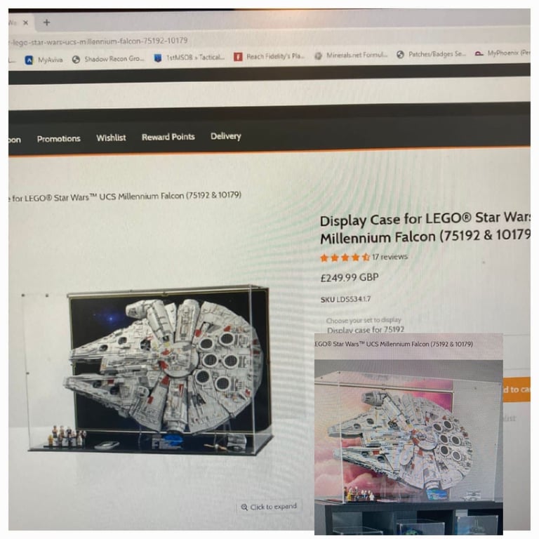 Lego Millennium Falcon 75192 Ultimate Collection Bundle set