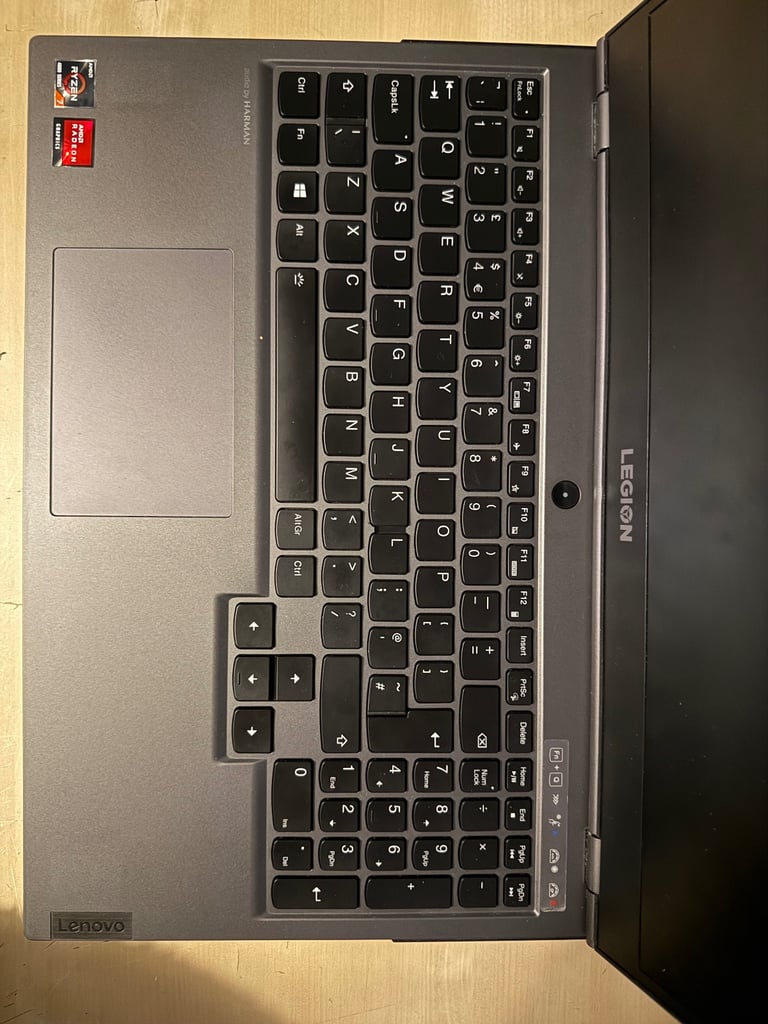 image for Lenovo Legion 5p 15ARH05H Laptop 15.6" AMD Ryzen 7, NVIDIA 2060, 16GB RAM + box