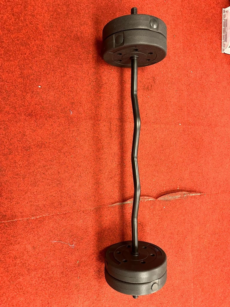 image for Weighted curl-bar 18kg