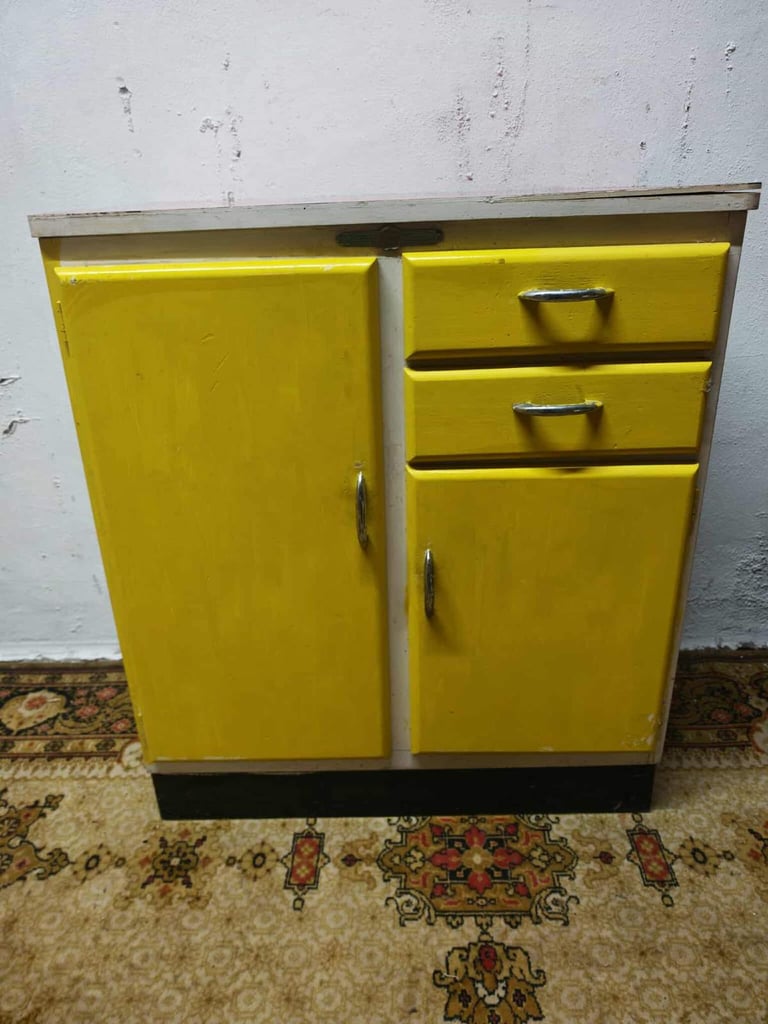 Vintage kitchen larder cabinet cupboard
