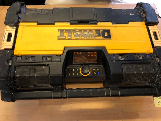 DEWALT DWST1 75663 Tough System DAB Bluetooth Jobsite Radio 18 V