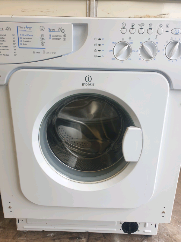 Indesit integrated 7kg washing machine
