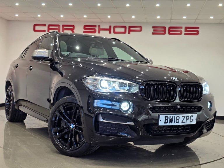 2018 18 BMW X6 3.0 M50D SUV 5DR DIESEL AUTO XDRIVE EURO 6 (S/S) (381 PS)