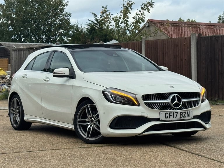 2017 Mercedes-Benz AMG MERCEDES-BENZ A-180 AMG LINE PREMIUM PLUS 1.6L PETROL AUTO, ULEZ, EURO 6 H...