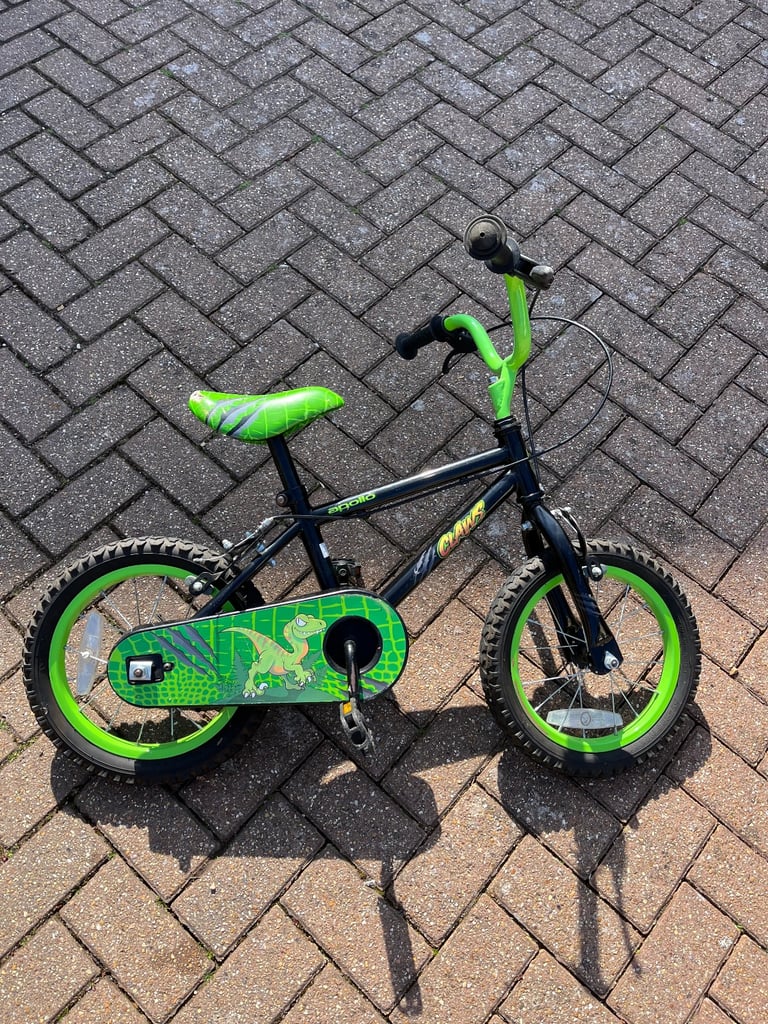 My boys bike when he was 5 years old. Used for 6 months - had several falls!