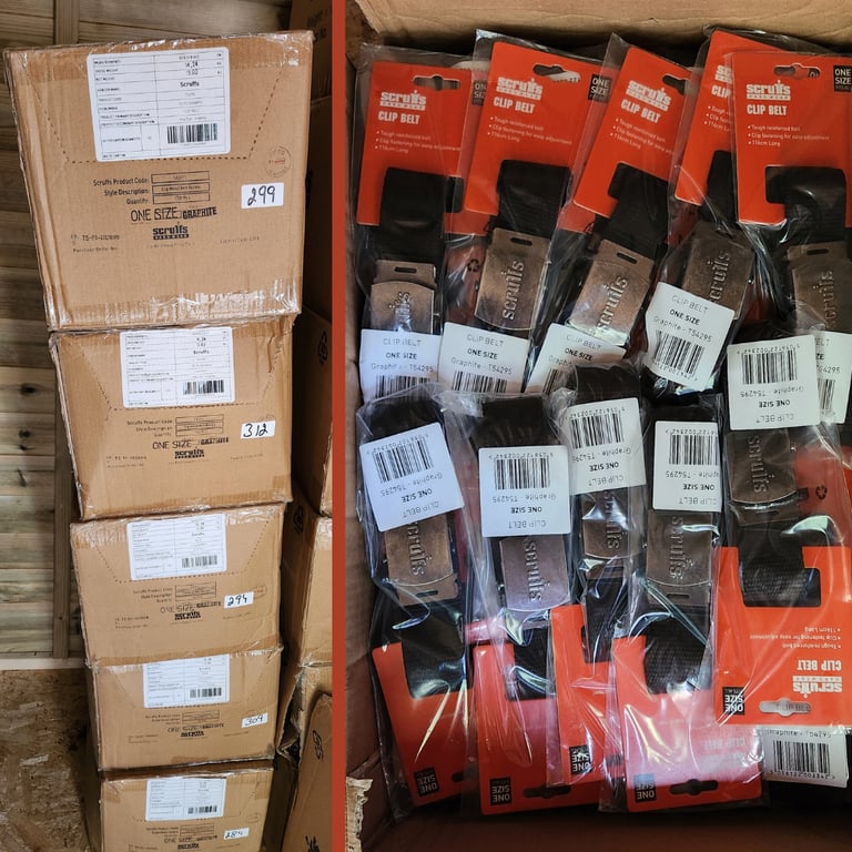 image for Final Clearance – 500x Scruffs Clip Belts – Wholesale Job Lot