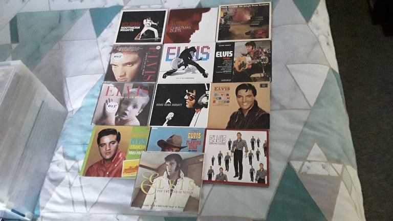 image for Elvis 13 x single cds 