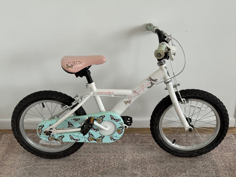 image for Apollo Butterflies Kids Bike - 16&quot; Wheel