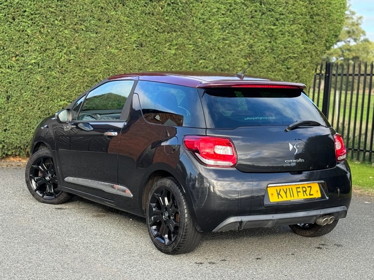 CITROEN DS3 1.6 HDi D SPORT, RECALL DONE, £35 TAX, RED LEATHER, MOT AUGUST 2026