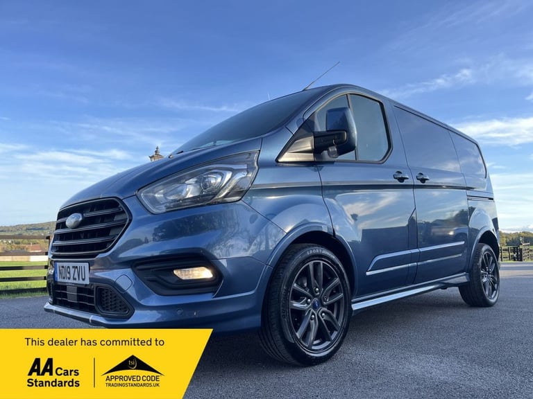 image for 2019 Ford Transit Custom 170 2.0 290 EcoBlue Sport Auto L1 H1 Euro 6 CHROME BLUE MET NOVAT! PANEL...