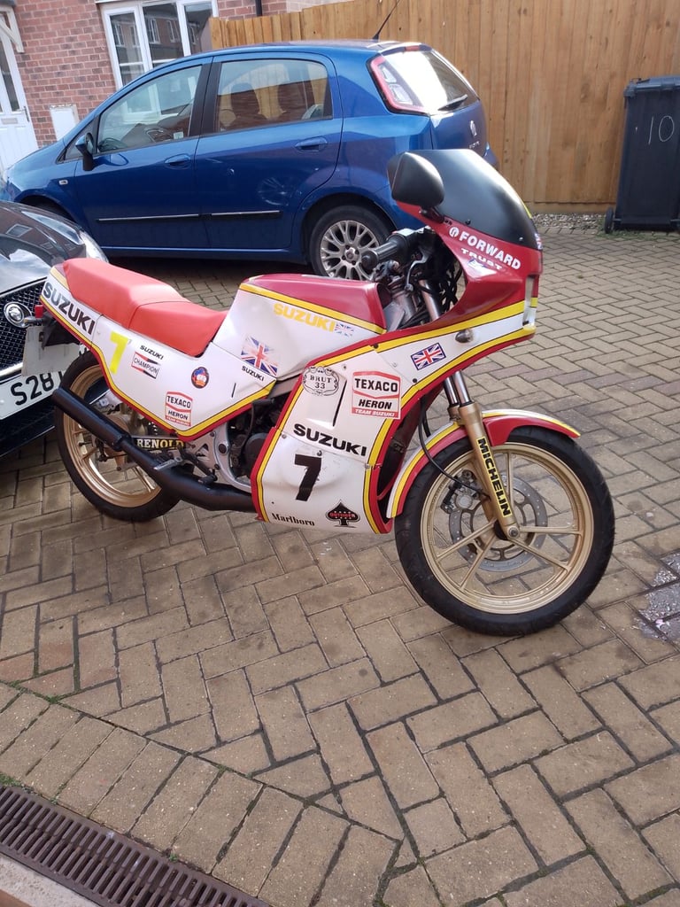 Suzuki, RG 125 gamma 1986 Barry sheen colours