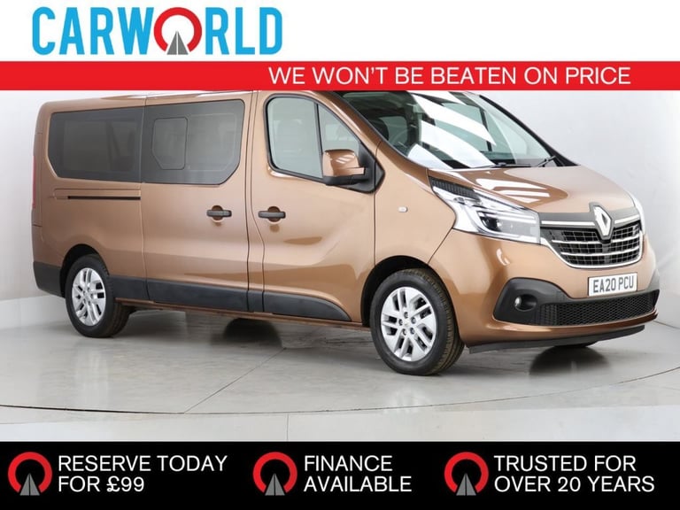 2020 Renault Trafic LL30 ENERGY dCi 170 Sport Nav 9 Seater EDC MPV DIESEL Automatic