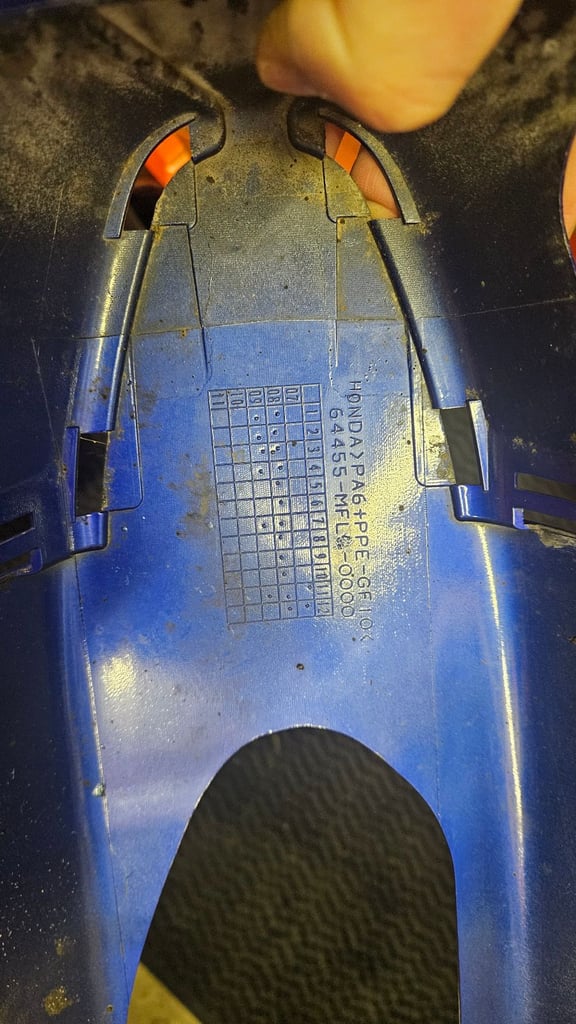 image for 2008 - 2011 Honda Fireblade belly pan fairing