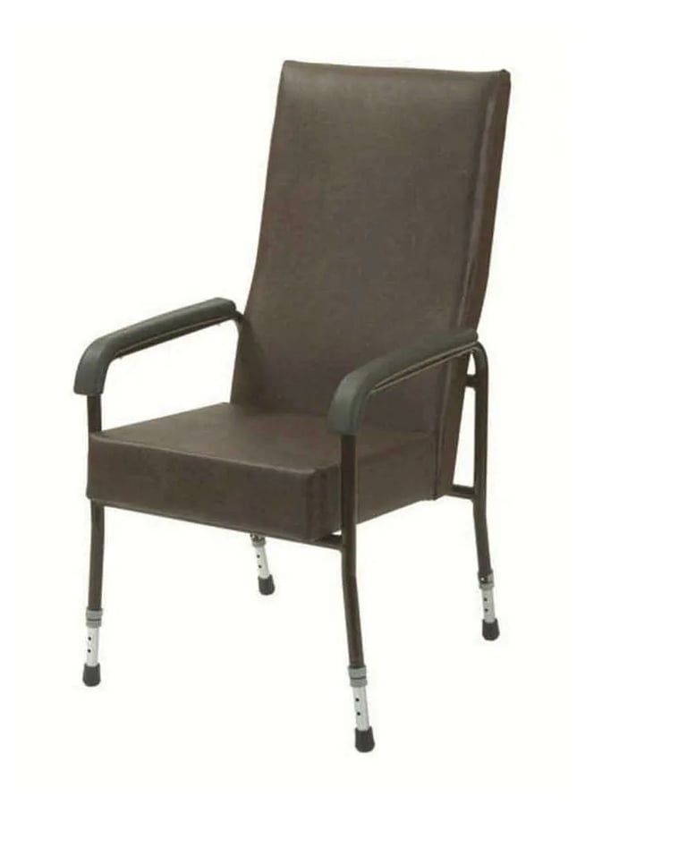 Orthopaedic, adjustable chair, suitable for post hip replacement 