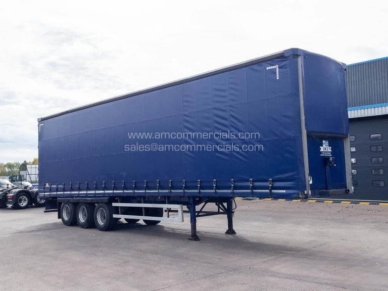 image for SDC 4725MM TRI AXLE CURTAINSIDE TRAILER 