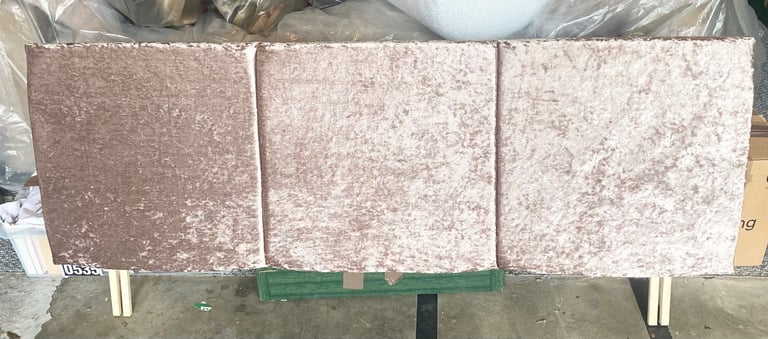 image for Brand new crushed velvet headboard