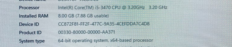 HP i5 UltraFast 8GB 128GB SSD+ 500GB Pc Desktop Computer, Win11  Microsoft office
