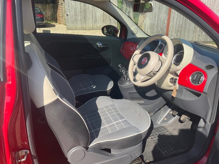 2015 Fiat 500 1.2 Lounge 3dr HATCHBACK Petrol Manual