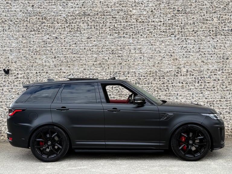 LEFT HAND DRIVE 2018 RANGE ROVER SPORT 5.0 SVR [CARBON] ONLY 12k MILES! | LHD