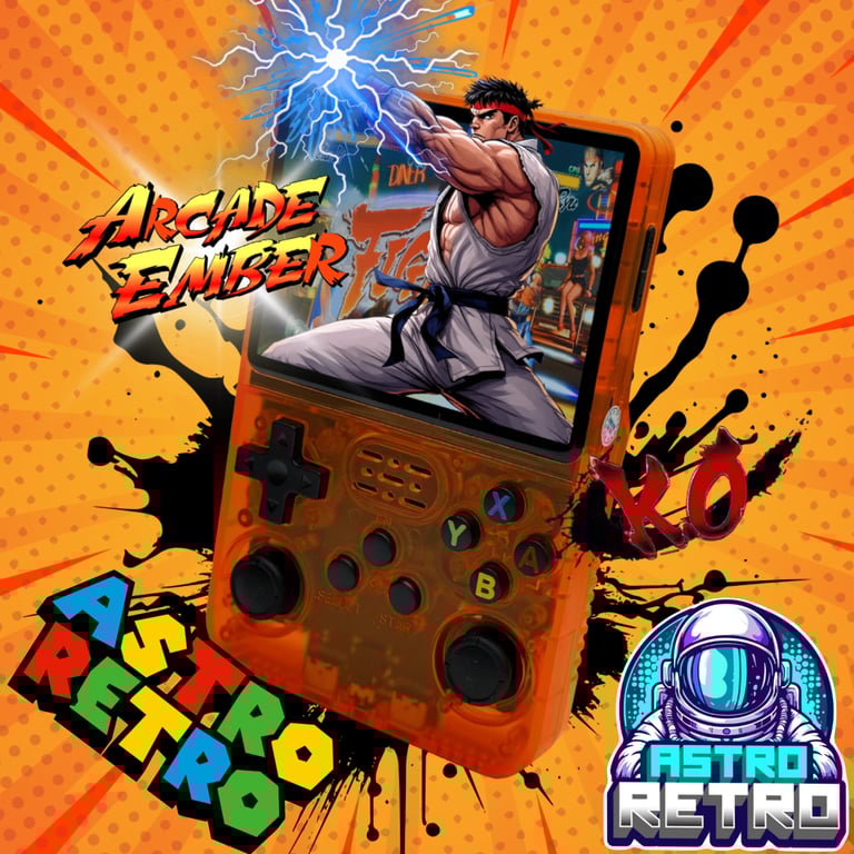 R36S Games Console - 21,000 Pre-Installed Games- Nintendo, PS1, PSP, GAMEBOY