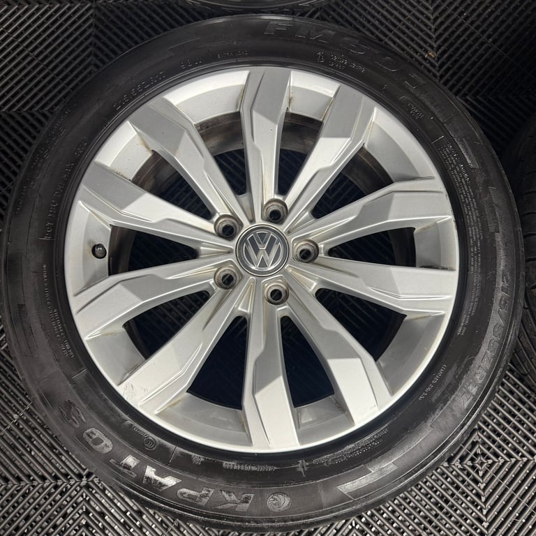 17'' GENUINE VW T-ROC ALLOY WHEELS TYRES ALLOYS KULMBACH