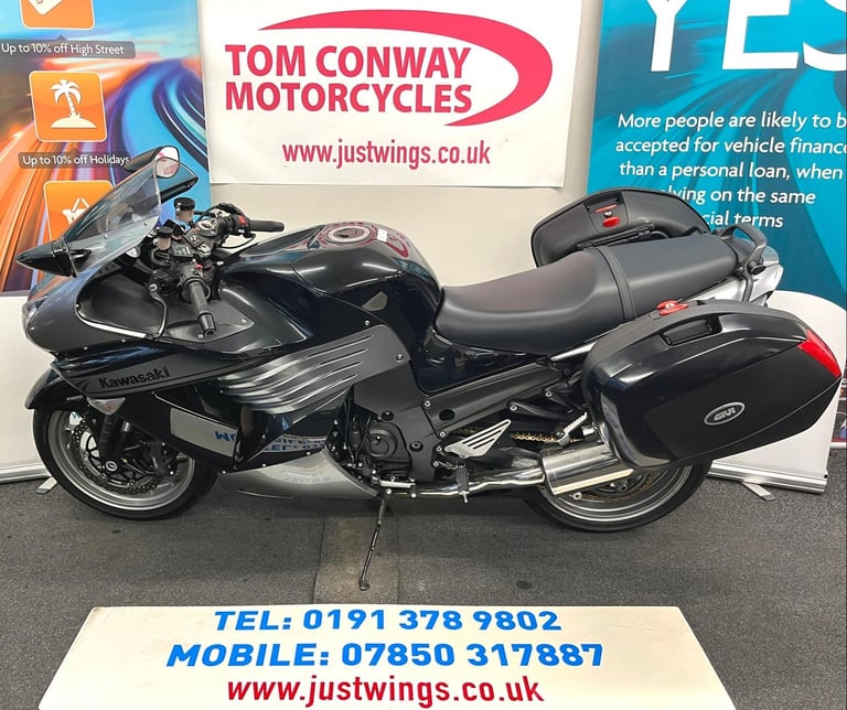 KAWASAKI ZZR1400 ABS, 2011(11), 20,552 MILES, FSH, STUNNING BIKE, EXTRAS, £4695