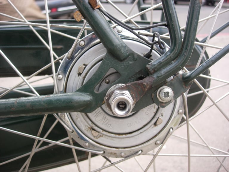 Vintage Town / Commuter 4 -Speed Bike by Raleigh, Green, JUST SERVICED/ CHEAP PRICE!!!!!!!!!!!!!!!