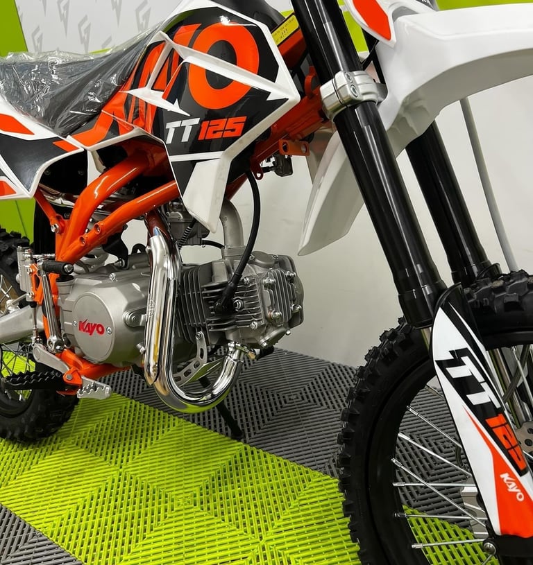 Kayo TT125 125cc Pit Bike, Brand New 2025 Model