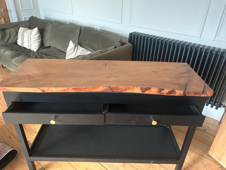Upcycled console table 