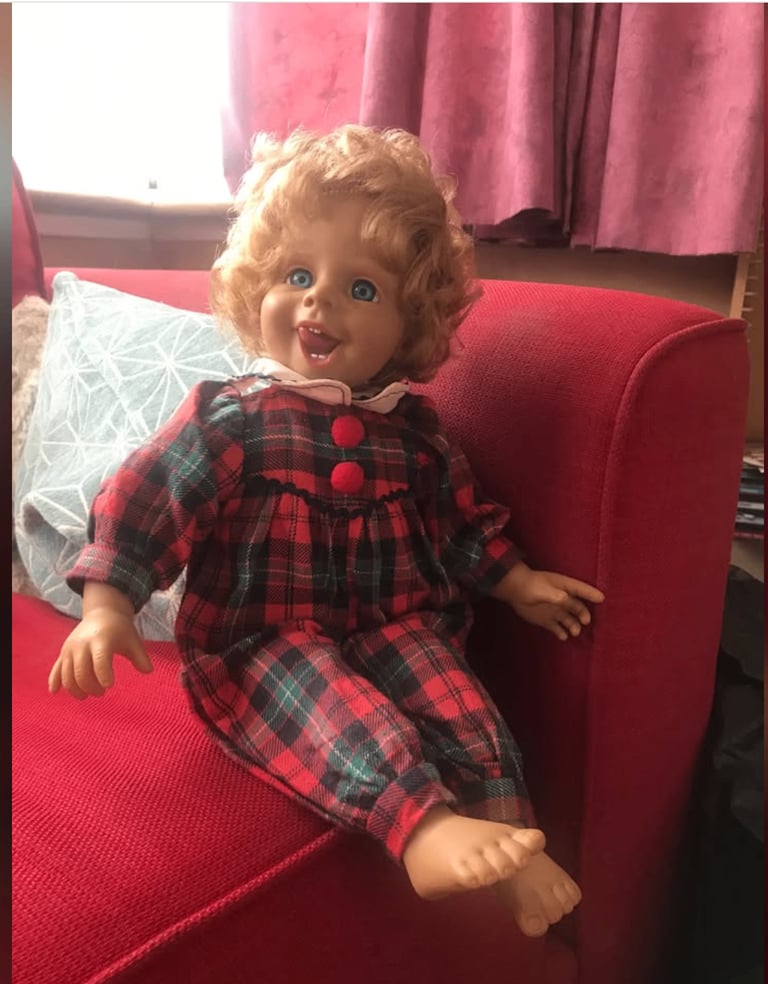 image for collectable faux porcelain doll