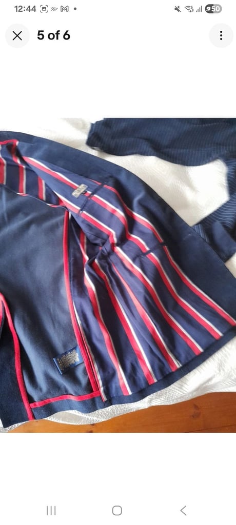 RALPH LAUREN POLO JEANS NAVY JACKET 44R