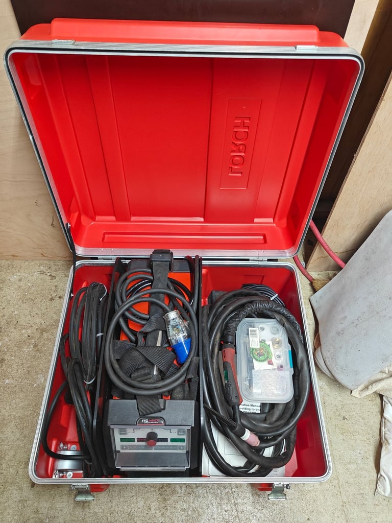Lorch T220 AC/DC Tig welder 240v supply controlPro Panel gas cooled with loads of extras.